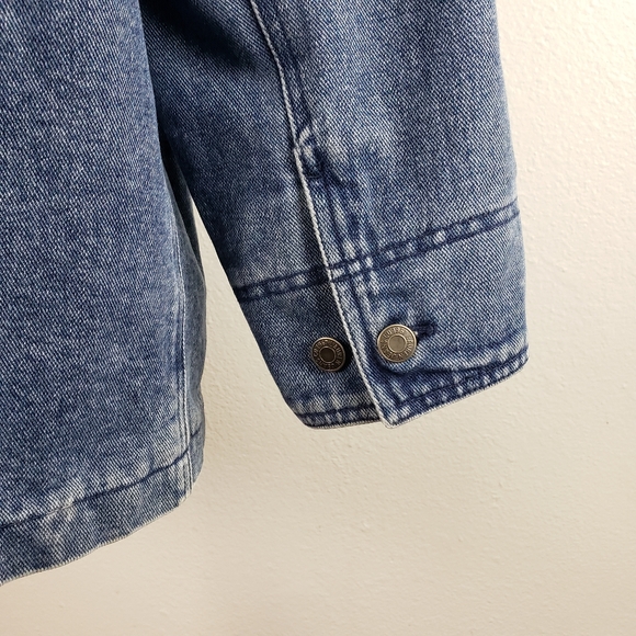 Lauren Denim Chore Jacket | Vintage Denim Coat - Picture 8 of 12